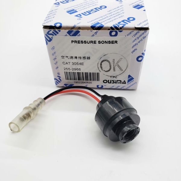 OUSIMA 255-2966 Pressure Sensor Pressure Switch For 3054E Excavator Spare Parts