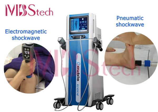 Quality Magnetic Pneumatic Double Channel Shockwave Therapy Machine for sale