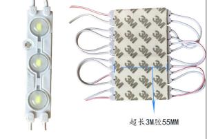 China 1.5w LED Light Module 3 LED Injection Lens 2835 5730 SMD LED Module on sale