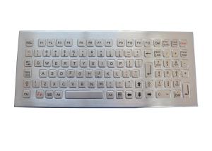 99 Keys Industrial Metal Keyboard Stainless Steel Numeric Keypad FN Keys IP68