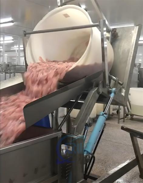 Quality Remote Control Shrimp Processing Machine Automatic Lifting Feature for sale