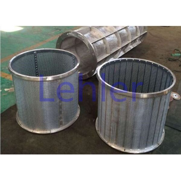 Pulp and Paper Pressure Screen Basket / Pressure Screen Cylinder