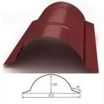 Cold Roll Metal Roof Ridge Cap Forming Machine Hydraulic Cutting Type