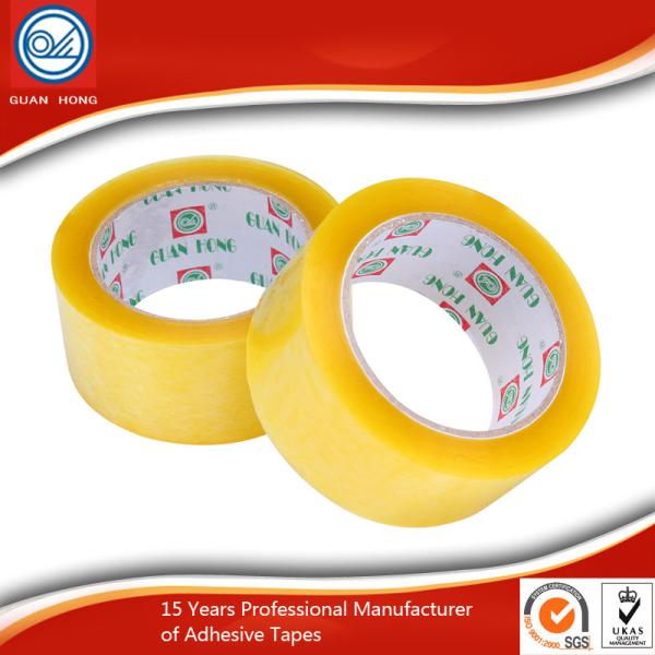 Quality Bopp colored packaging Tape for Carton Sealing with SGS and ROHS Certificates for sale