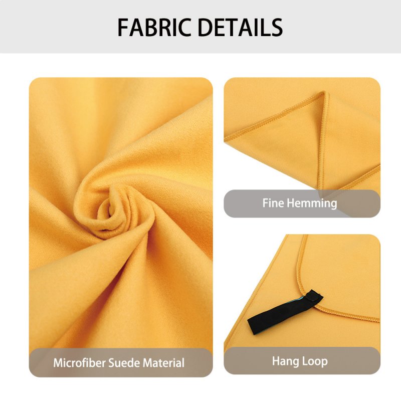 Custom Absorbent & Compact Personalized logo Microfiber Sports Towel