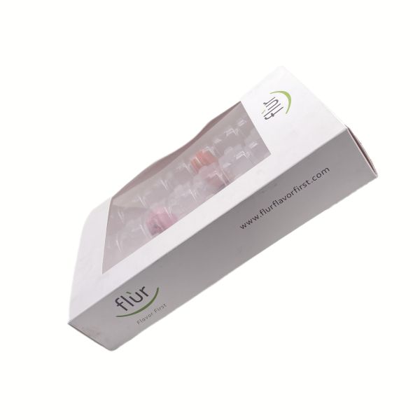White Plastic Inner Tray Kraft Paper Box Recyclable 24pcs for Macaron Packaging