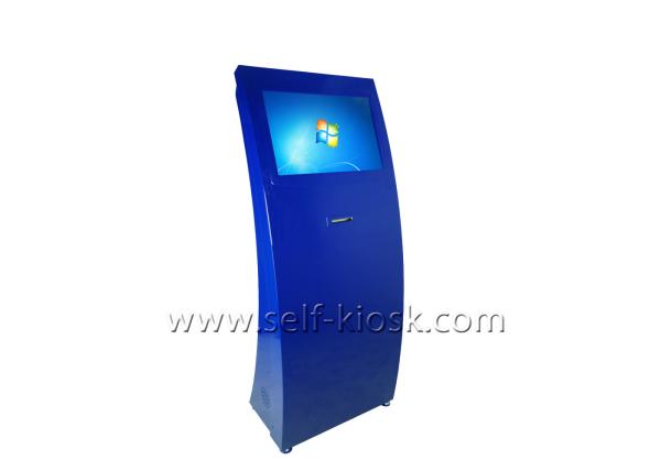 Self Check In Touch Screen Information Kiosk Customized Color With IR Touch