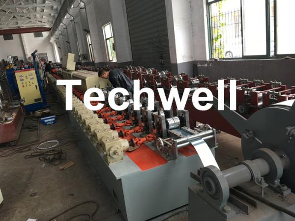 Quality Polyurethane Foam - Filled Rolling Shutter Roll Forming Machine For Making Door & Window Slats for sale