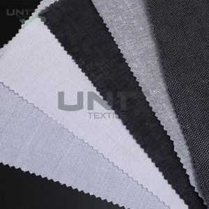 Buy cheap Plain Textile Curtain Woven Interlining Resin Interlining Fabric product