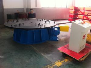 Buy cheap Manual Horizontal Rotary Table / Rotary Work Table Positioners product