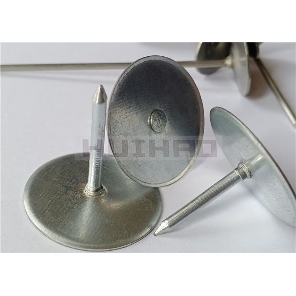 2.7x25mm Insulation CD Weld Pins Low Carbon Steel For HVAC Sheet Metal Housings