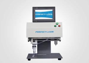 LCD Control Portable Desktop Dot Peen Nameplate Marking Machine For Metal