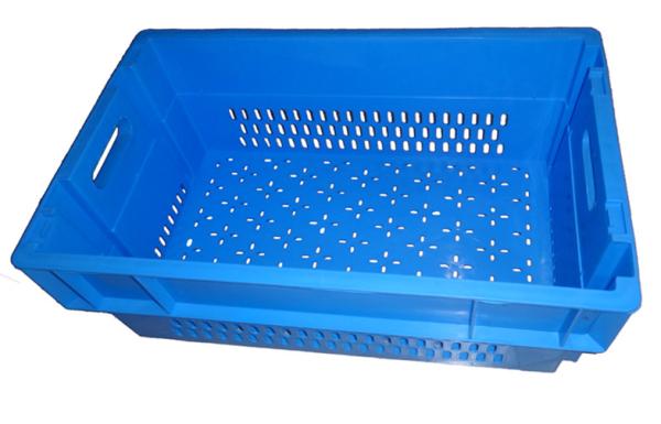 Quality Retroflected Inserting Plastic Euro Stacking Container Vegetable Transportation for sale