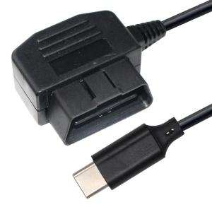 Buy cheap 5V 12V Car Charger Power Extension Cables OBD-2 To Type C USB-C Cable For Dashcam product