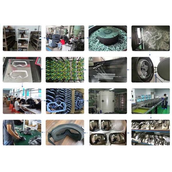 Anti Wind Military Prescription Glasses Polycarbonate Lens Elastic Belt Strap