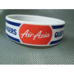 Buy cheap Trade Show Promotional Items Giveaways Embossed Silicone Wristband Bracelet product