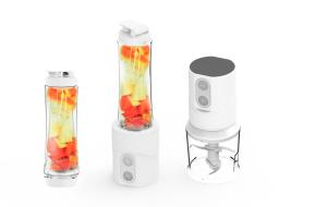 China Multiple Personal Smoothie Blender Two Speeds 2 In 1 Food Chopper With Powerful AC Motor on sale