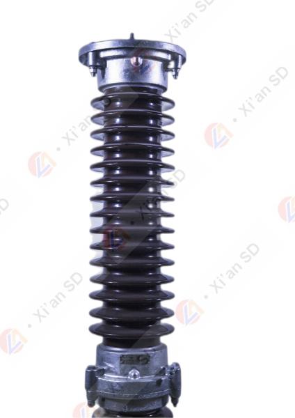 Quality 27.5kV Gapless Lightning Porcelain Surge Arrester Metal Oxide for sale