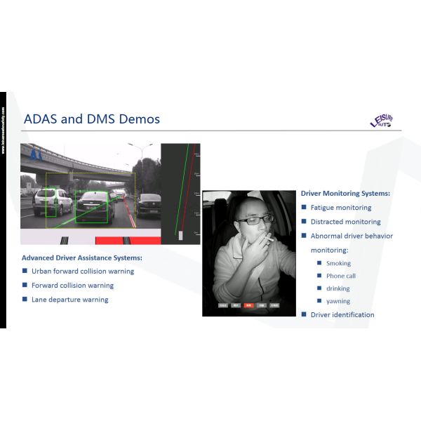 DSM Driver Fatigue System / ADAS Camera Systems MDVR 4G Transmission