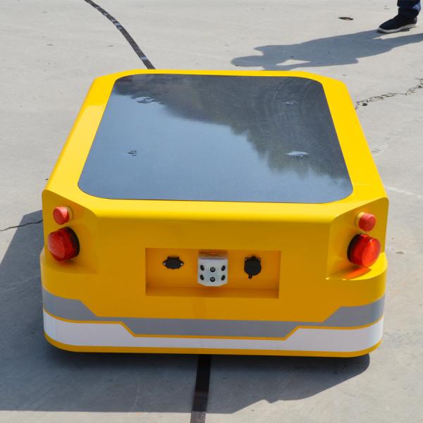 Quality 0.2 Tons Autonomous Guided Vehicle , Magnetic Navigation Automated Guided Carts for sale
