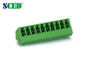Buy cheap Male Sockets Plug In Terminal Blocks , Pitch 3.81mm, 300V 8A , 2P - 22P product