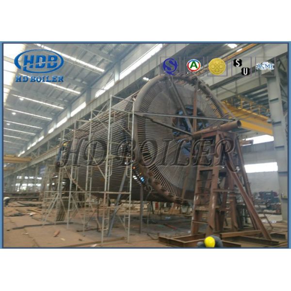 Steel Single High Efficiency Cyclone Dust Collector , Industrial Cyclone Collector