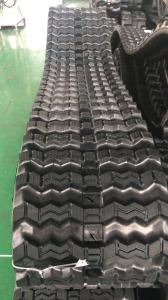 320x86x55/400x86x55/450x86x55 Zigzag Pattern Skid Steer Loader Rubber Track