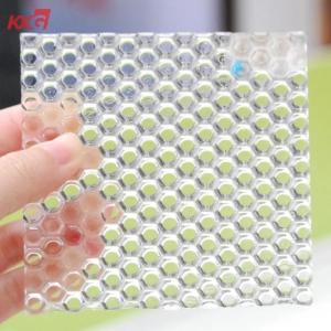 Design Figure Glass Tempered Pattern Decorative Panels For Doors Customized Notch C