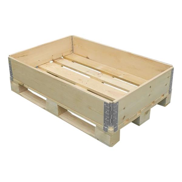 Quality Junk Shipping Wood Pallets 170 Pieces Capacity Folding Wooden Pallet Boxes for sale