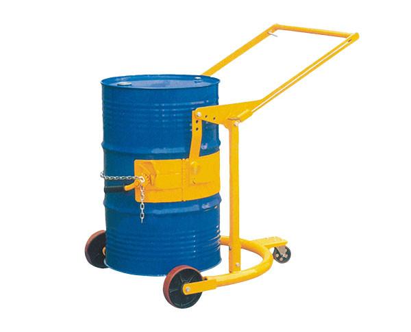Quality Customized Transport Trolley Steel Plastic Hydraulic Drum Stacker for sale