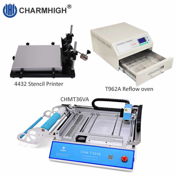 Manual Stencil Printer 4432 320*440mm SMT Solder Paste Printer For P&P Machine