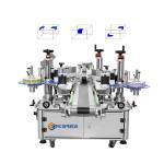 Fast Speed Flat Labeling Machine for Square Bottles 40 pcs/min Capacity PLC
