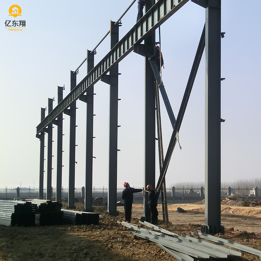 Strong Steel Structure Construction Customizable Bolted Or Welded Method
