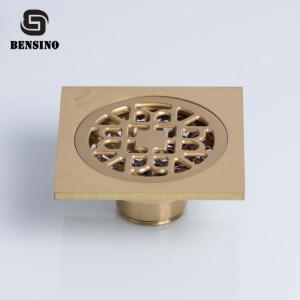 Chrome Plated 4'' ODM Bathroom Floor Drain Strainer