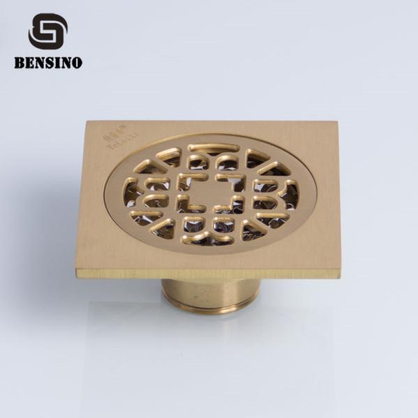 Quality Chrome Plated 4'' ODM Bathroom Floor Drain Strainer for sale