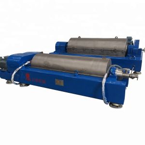 Buy cheap Three Phase Cow Dung Treatment Decanter Centrifuge with 22000W Power 2-10 m³/h Capacity and 3000 RPM product