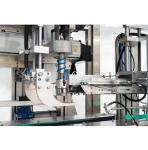 Fully Automatic Screw Capping Machine Tracking With Cap Sorter Capping Head