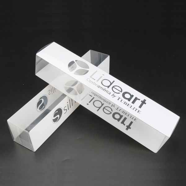 New Arrival Accept Small Packaging Clear Plastic Transparent RPET PET PVC Packaging Box Hanger