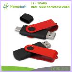 Swivel USB C Flash Drive 8GB - 256GB 2 In 1 OTG USB 3.0 Drive Memory Stick Type
