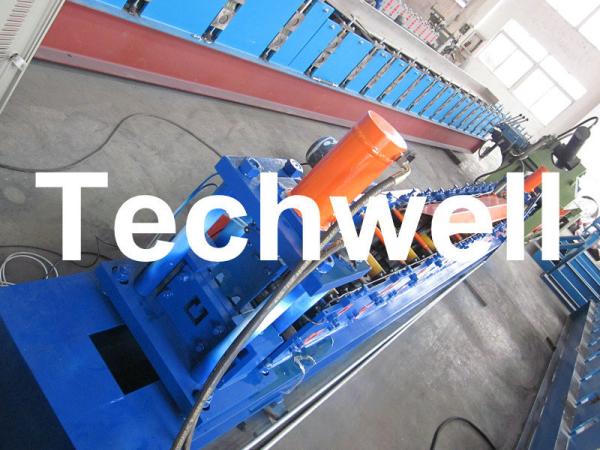 Quality Rolling Shutter Door Track Roll Forming Machine With 16 Forming Station TW-DTM45 for sale