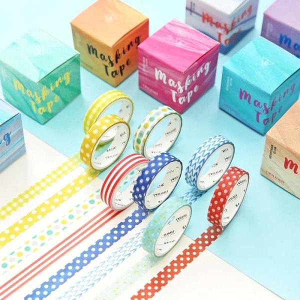 Quality Custom Printed Crepe Paper Set Masking Washi Tape for sale