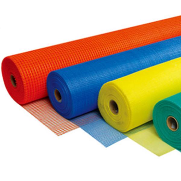 Quality Different colors soft fiberglass self - adhesive net used for EPS for sale