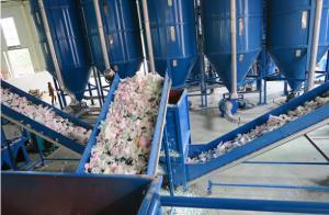 Buy cheap Recycled Sponge EVA Production Machine Triple Foaming Machine Cinlydrical Foam product