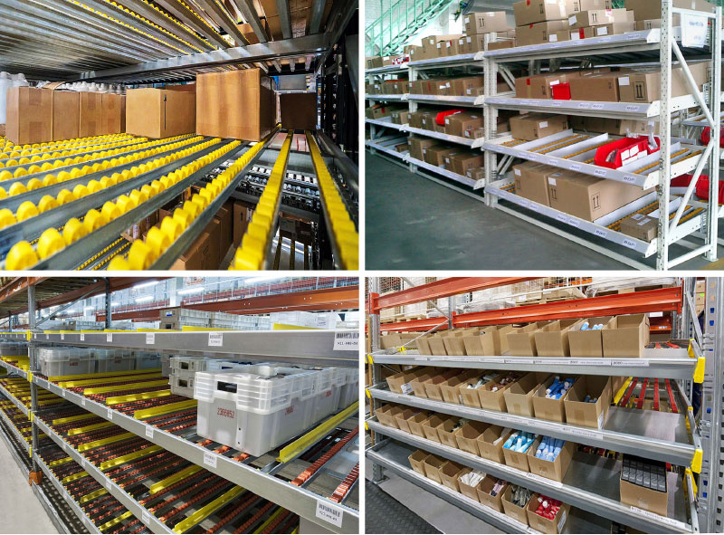 Carton Flow Rack Warehouse Storage Rack