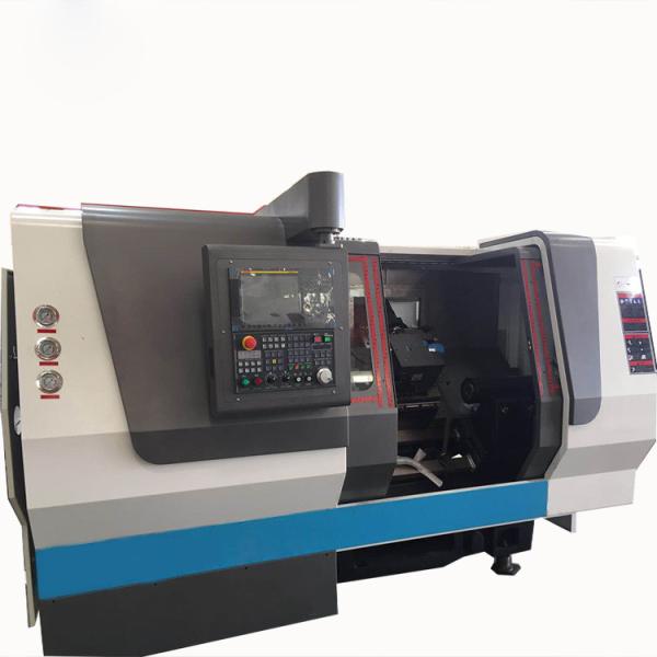 Quality TCK6350 4 Axis Slant Bed Lathe CNC Turning Center Machine TCK6350 Slant Bed CNC Lathe Machine for sale