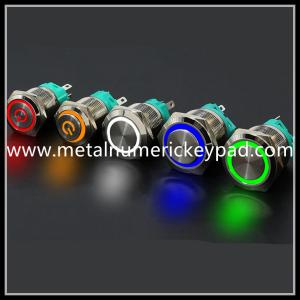 Buy cheap IP66 RoHS Waterproof Keyboard Button LED Illuminated Metal Button product