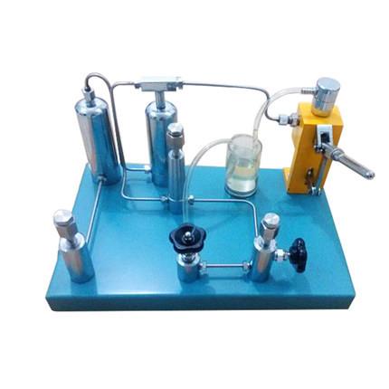 Quality Hydraulic oxygen gas pressure gauge calibrator calibration standard pressure gauge calibration machine for sale