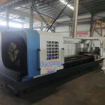 High Precision Double Chuck Long Pipe QK1319 Big Bore CNC Pipe Threading Lathe