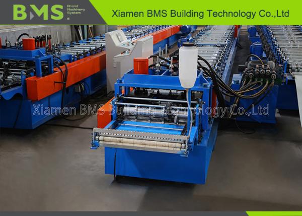 ISO9001 Roll Forming Gutter Machine With PLC Control System