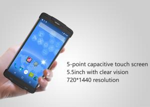 Buy cheap PE Fast Charging Android Handheld Bluetooth UHF Reader Scanner Long Range UHF RFID product